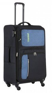 Чемодан TravelZ Triple Pocket (L) Black 927262