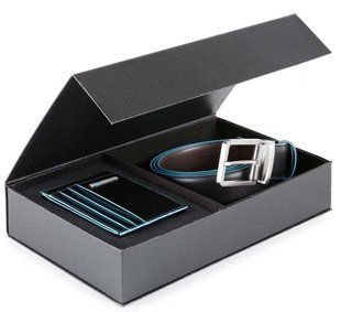 Подарочный набор Piquadro Blue Square (B2) CUBOX08B2R_NMO