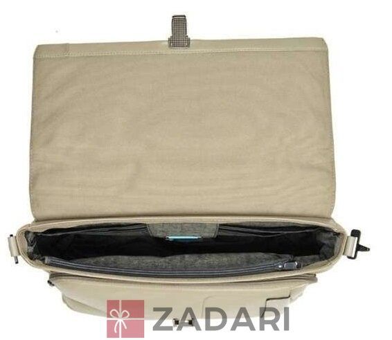 Портфель Piquadro с отдел. д/ноутбука/iPad/iPad Air/iPad mini со сьемным ремнем PULSE/Grey CA3111P15_GR