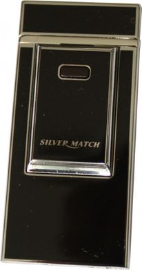 Зажигалка черная Silver Match 40674175BLS