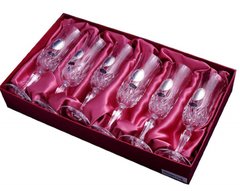 Набор хрустальных бокалов для шампанского Suggest 197-0013