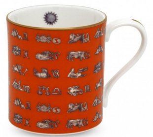 Кружка Halcyon Days "Star Sign Orange" 5010