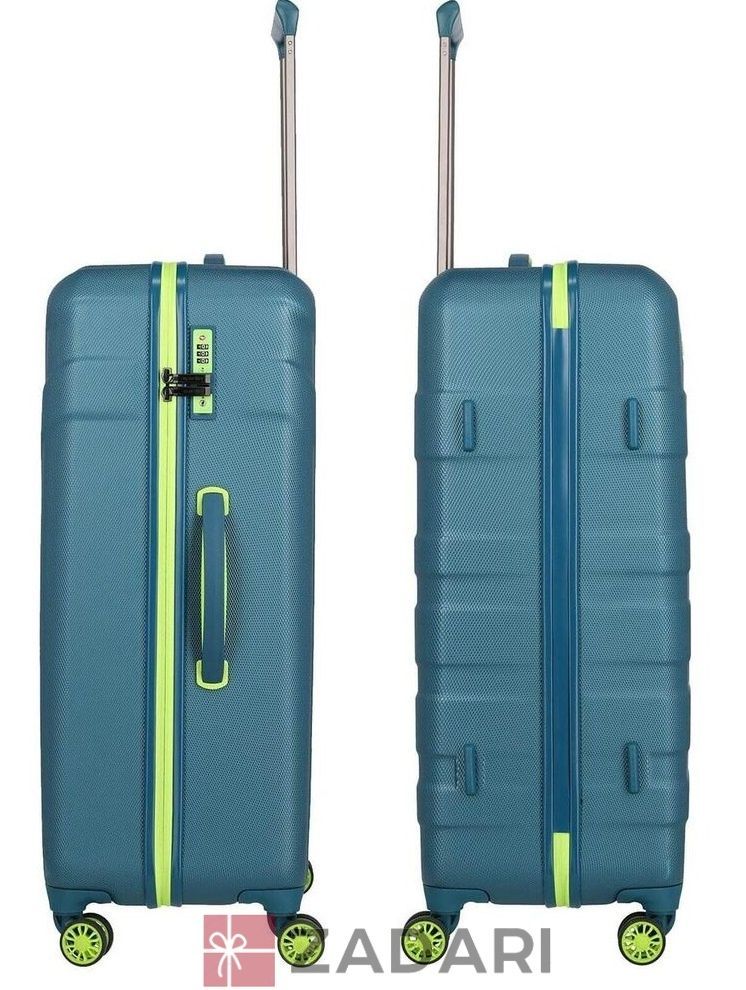 Чемодан на 4 колесах Travelite Vector Petrol L Большой TL072049-22