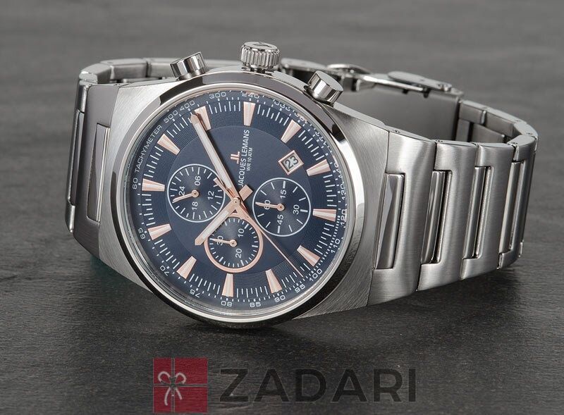 Чоловічі годинники Jacques Lemans Sports Chronograph 1-1734B