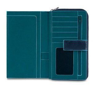 Портмоне PIQUADRO синий BL SQUARE/N.Blue-Blue PD1354B2_BLAV