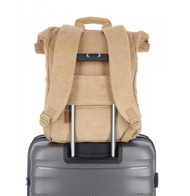 Рюкзак для ноутбука Travelite Cord Beige TL096410-40