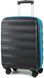 Чемодан середній Rock Impact II (M) Black / Blue 926415