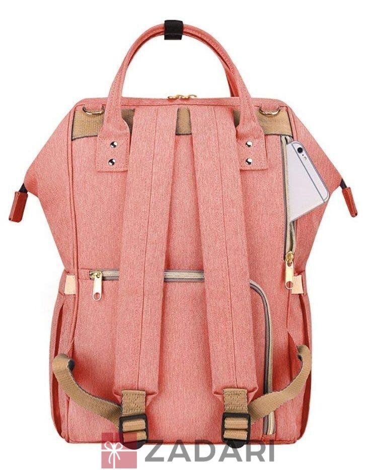 Рюкзак для мам Sunveno Diaper Bag Orange Pink NB22179.OPK оранжевый 23 л