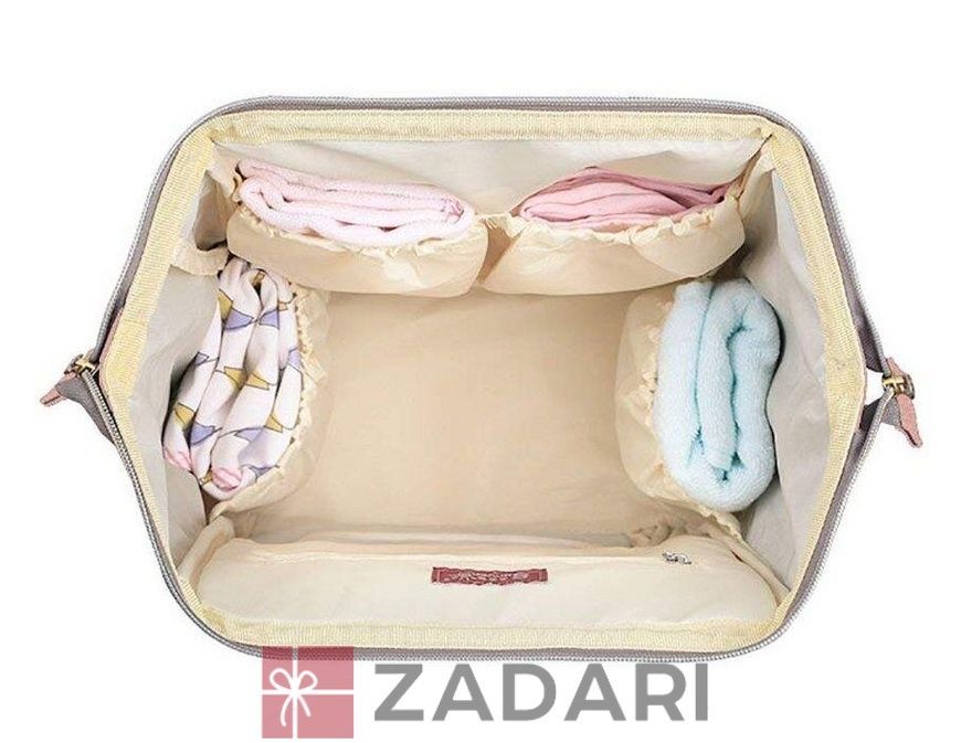 Рюкзак для мам Sunveno Diaper Bag Orange Pink NB22179.OPK оранжевый 23 л