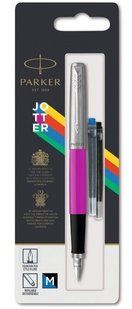 Ручка перьевая Parker JOTTER 17 Plastic Pink CT FP M 15 516