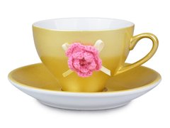 Чайный набор цветок 2 предмета