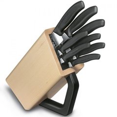 Набор кухонных ножей Victorinox SwissClassic с деревянной подставкой Vx67173.8