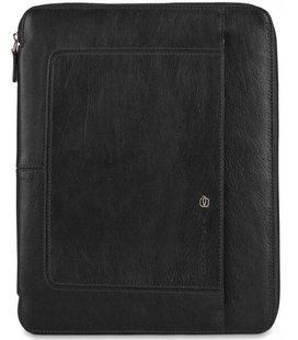 Папка на молнии с блокнотом A4 Piquadro VIBE/Black PB2830VI_N