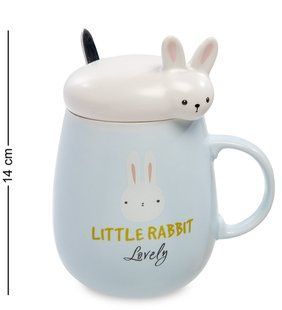 MUG-127/2 Прикольная кружка на подарок "Крошка кролик"