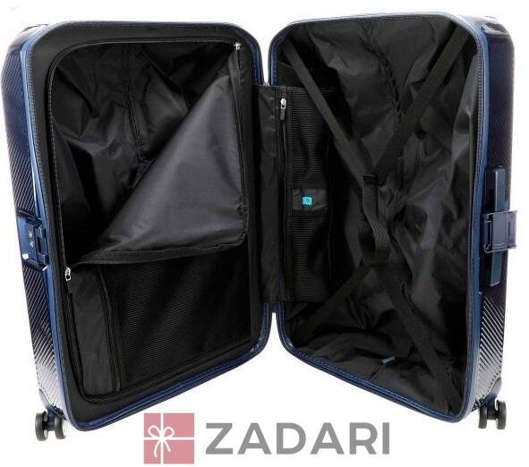 Чемодан на 4-х колесах синий Piquadro CUBICA/Blue L Большой BV4428CB_BLU