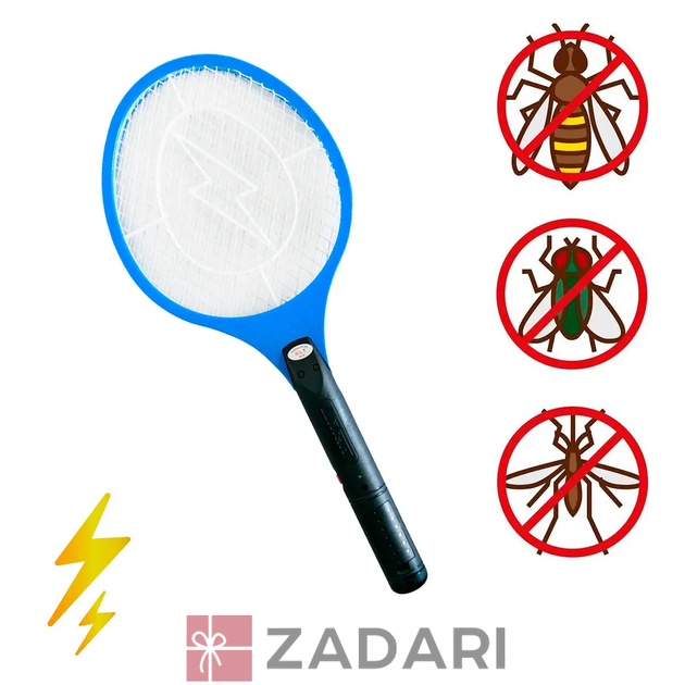Мухобійка електрична від комах Bug catcher акумуляторна WER01-GHY03