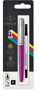 Ручка роллер Parker JOTTER 17 Plastic Pink CT RB блистер 15 526