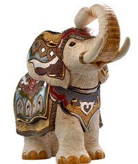 Статуэтка индийский белый слон De Rosa Rinconada Dr457-21