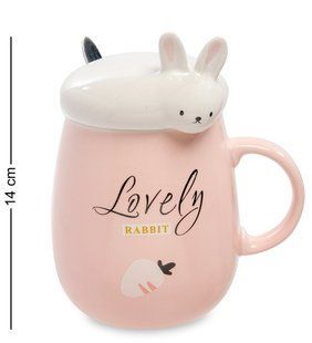 MUG-127/3 Прикольная кружка на подарок "Крошка кролик"