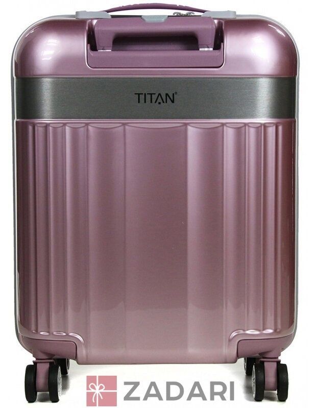 Чемодан на 4 колесах S малый Titan SPOTLIGHT FLASH/Wild Rose Ti831406-12