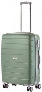 Чемодан TravelZ Big Bars (M) Olive Green 927270