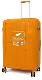 Чемодан Echolac MONOGRAM/Electric Orange L Большой EcPW003-401-70