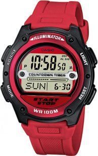 Часы Casio Standard Digital W-756-4AVEF