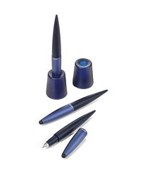 Ручка шариковая-стилус Flexible stand с подставкой, синий