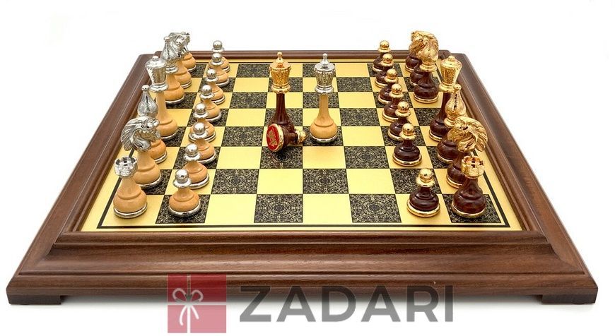 Шахматы Italfama 158G+252BW