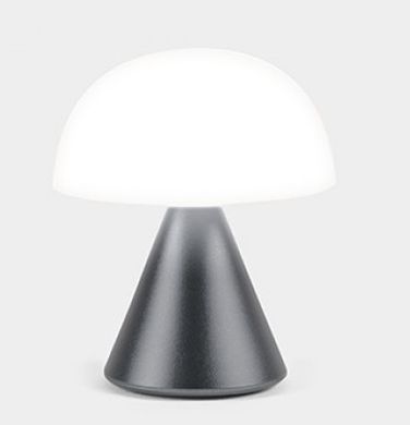 Мини светодиодная лампа Lexon MINA, 8,3 х 7,7 см, черная 7901