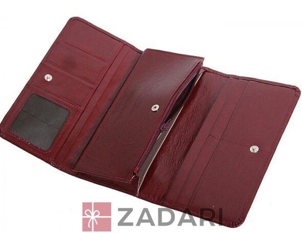 Портмоне жіноче 1511 Dark Red naplac