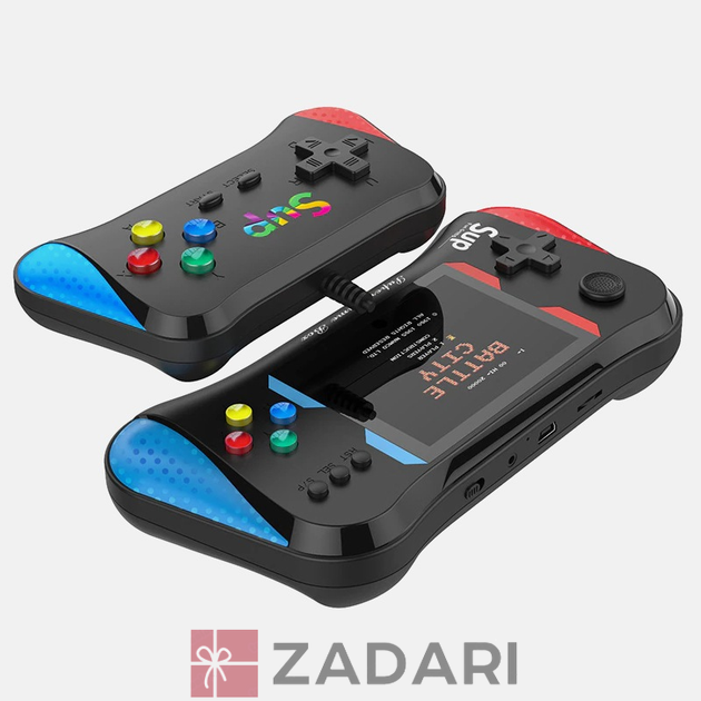 Игровая консоль приставка SUP X7M с дополнительным джойстиком Dendy SEGA 500в1 TYU01-DFR02