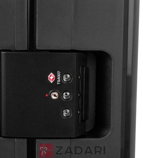 Чемодан на 4 колесах Travelite TERMINAL/Black L Большой черный TL076049-01