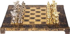 Шахматы Manopoulos Спартанский воин в деревянном футляре 28х28 см 3.4 кг (S16BRO)