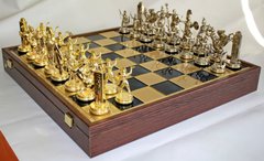 Элитные шахматы Manopoulos SK19BLU
