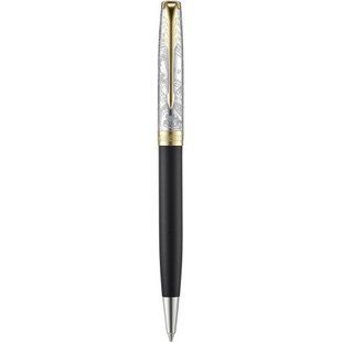 Ручка шариковая Parker SONNET 17 SE Impression Matte Black GT BP 87 732