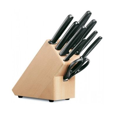 Набір кухонних ножів Victorinox з дерев'яною підставкою Vx51193.9