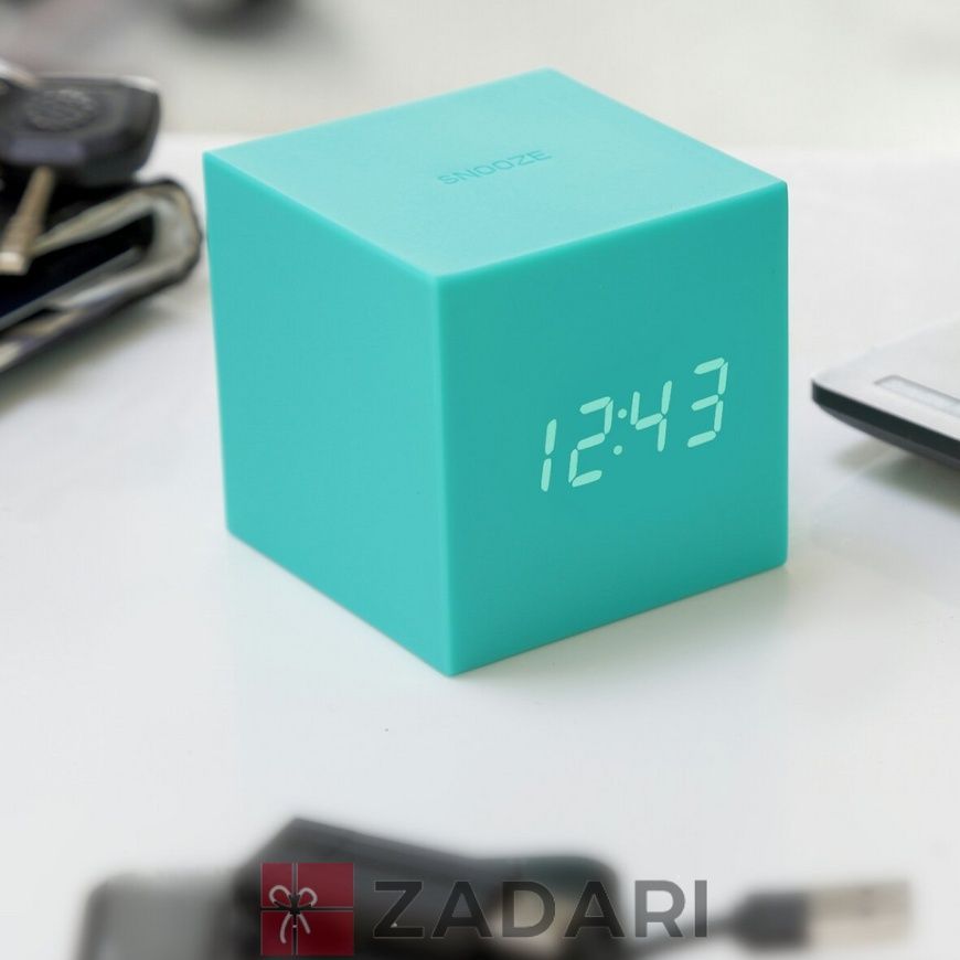 Смарт-будильник "GRAVITY CUBE", зеленый