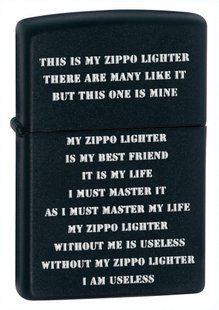 Зажигалка Zippo Creed 24710