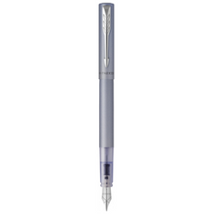 Ручка перова Parker VECTOR 17 XL Metallic Silver Blue CT FP F 06 111
