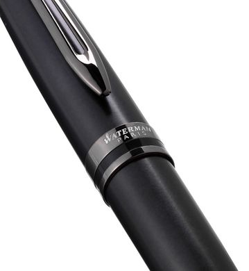 Ручка шариковая Waterman EXPERT Metallic Black Lacquer RT BP 20 046
