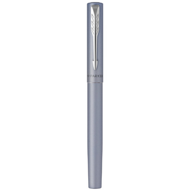 Ручка перьевая Parker VECTOR 17 XL Metallic Silver Blue CT FP F 06 111