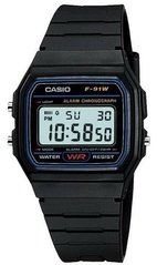 Чоловічі годинники Casio Standard Digital F-91W-1Q