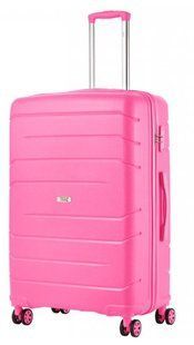Чемодан TravelZ Big Bars (L) Pink 927275