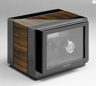 Шкатулка для часов VANTAGE 2 MACASSAR