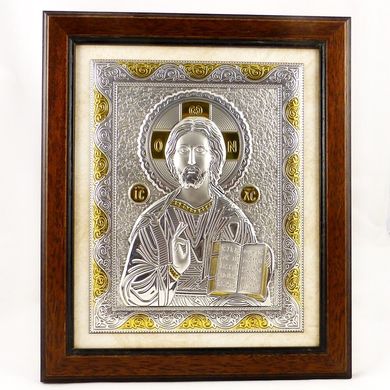 Икона Иисус Христос в деревянной рамке 214