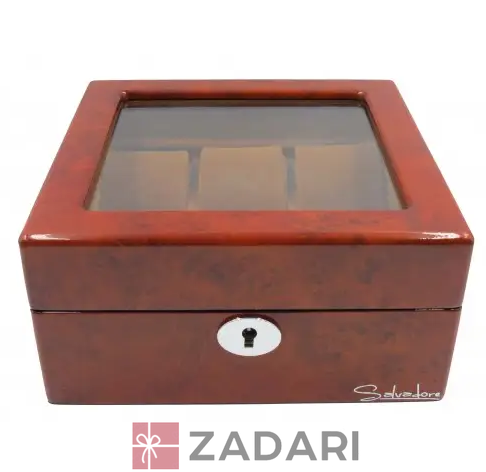 Шкатулка для хранения 6 часов Salvadore 802-6DBK