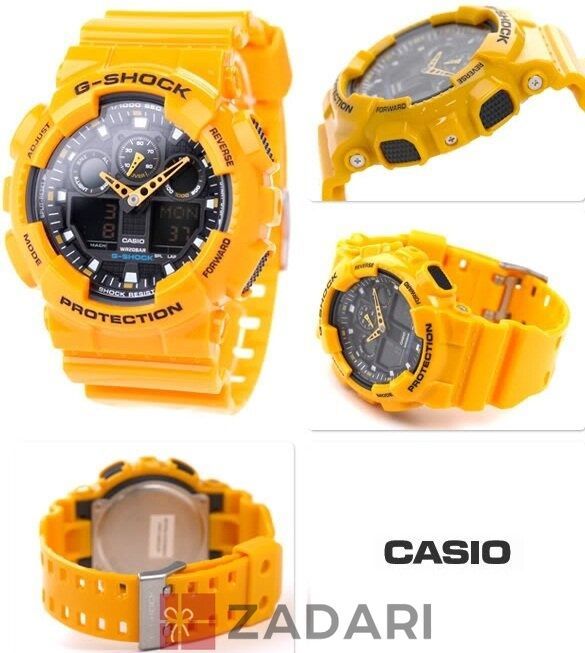 Часы Casio G-shock GA-100A-9AER