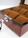Шкатулка для хранения 6 часов Salvadore 802-6DBK