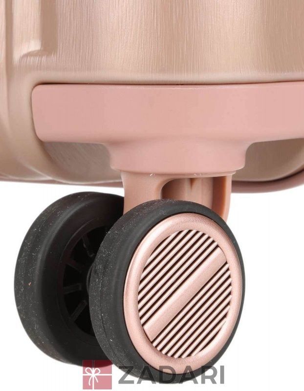 Чемодан на 4 колесах Titan BARBARA GLINT/Rose Metallic M Средний розовый Ti845405-15